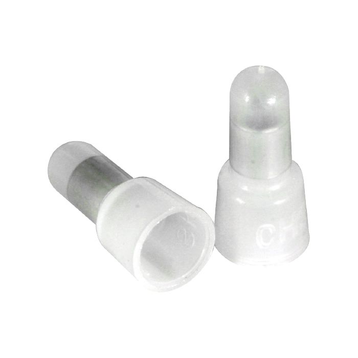 CAPUCHONES SIN ROSCA 12-10 AWG  BOLSA 100PZS FULGORE