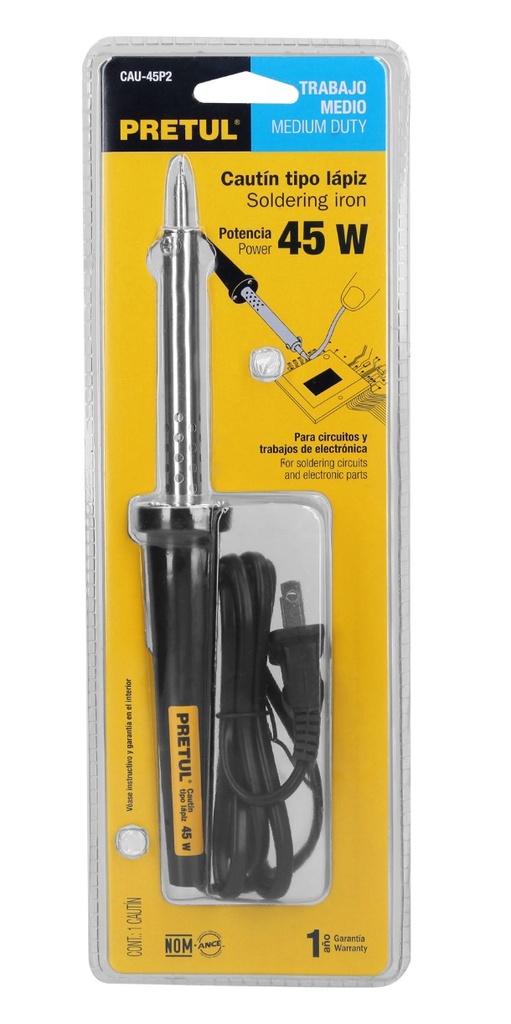 CAUTIN TIPO LAPIZ 45W, 120V S/ACCESORIOS PRETUL