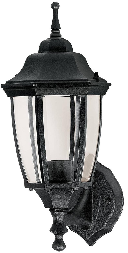 FAROL SOPORTADO ALUMINIO NEGRO VOLTECK