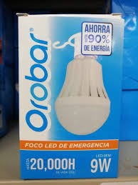 FOCO LED EMERGENCIA 9W OROBAR IML