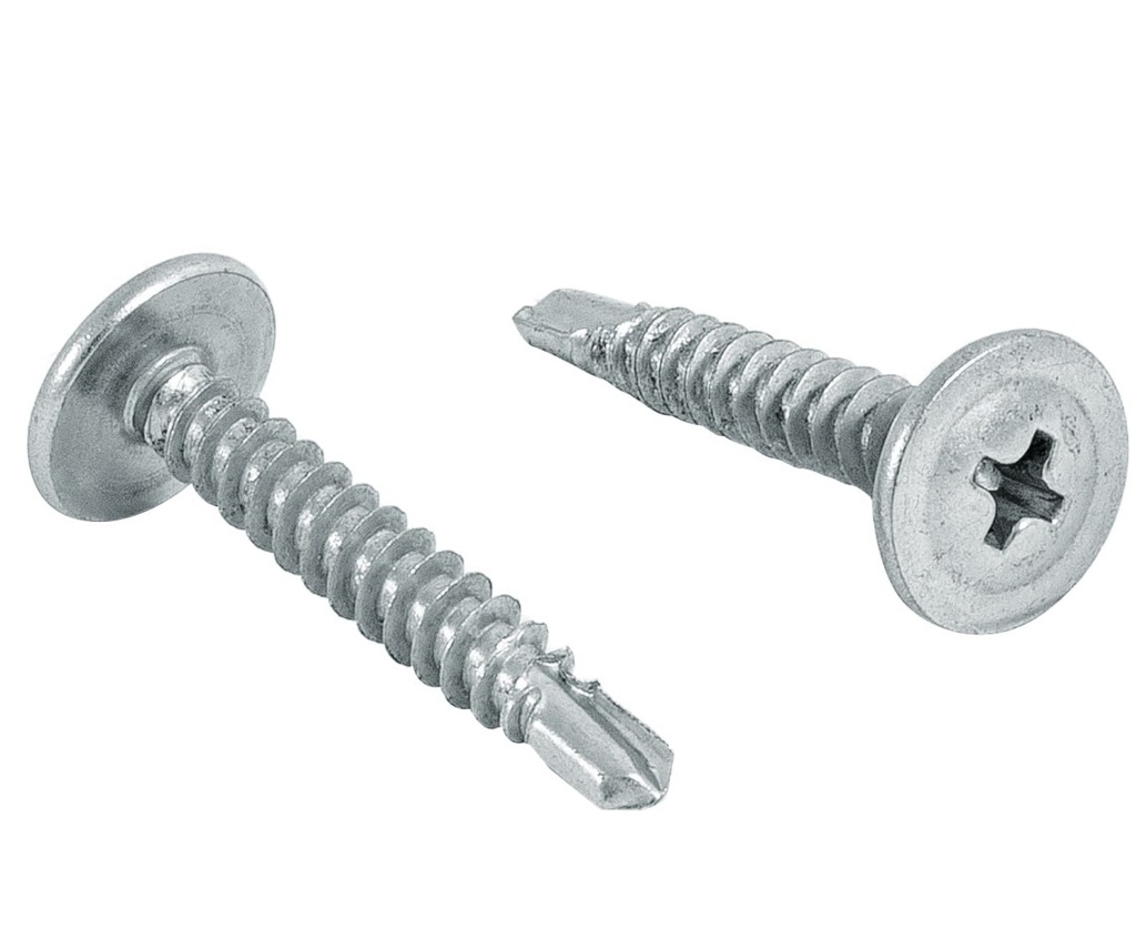 TORNILLO PUNTA BROCA CABEZA CRUZ FIERO 8 X 1/2