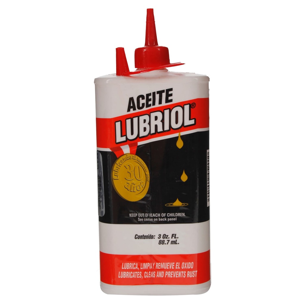 ACEITE LUBRIOL DE 3 ONZ