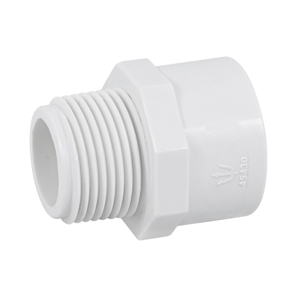 ADAPTADOR MACHO PVC 3/4