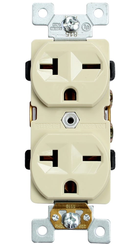 ARMADURA #815 DOBLE 20A 250V EAGLE