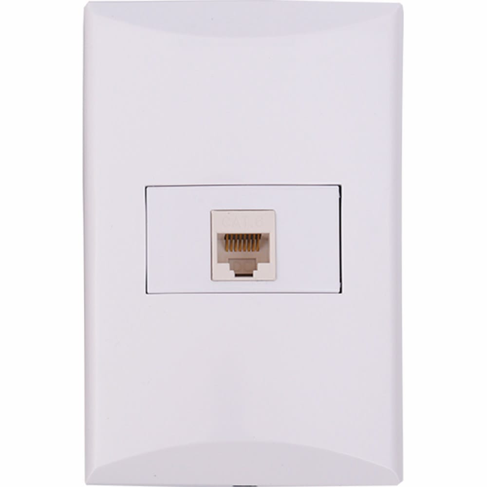 ARMADURA PARA DATO RJ45 CAT6 BLANCO EAGLE