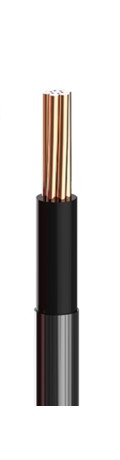 CABLE THHN #8 DE COBRE NEGRO (METRO)