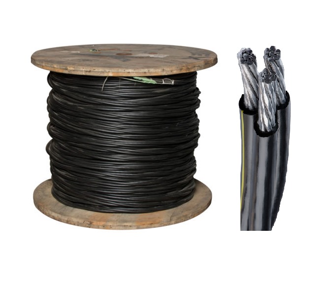 CABLE TRIPLEX #4 NEUTRO FORRADO (METRO)