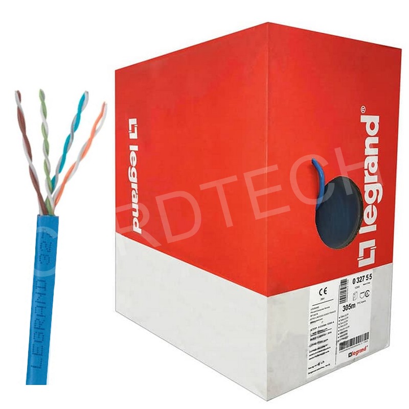 CABLE UTP AZUL CATEGORIA 6 #24 LEGRAND