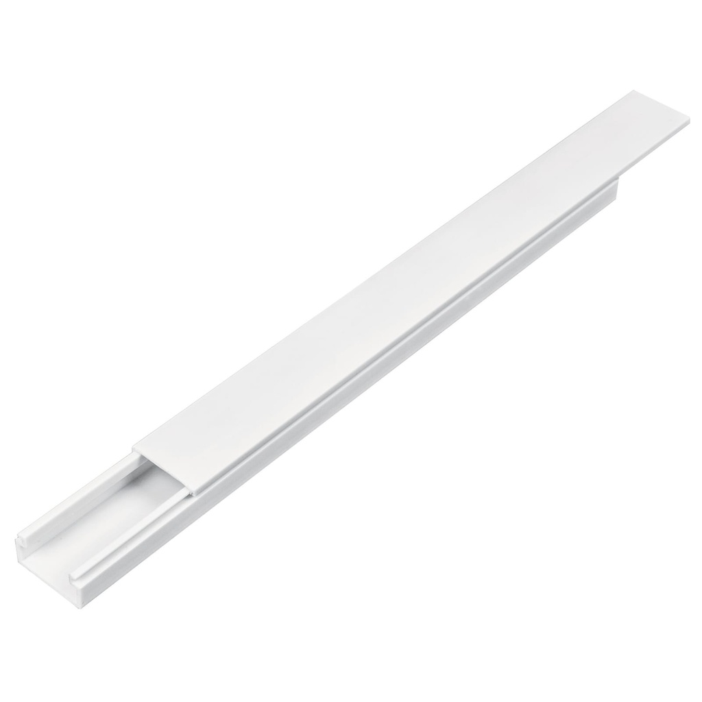 CANALETA DE 1 VIA 3/4X3/4 CON ADHESIVO 17X20 VOLTECK