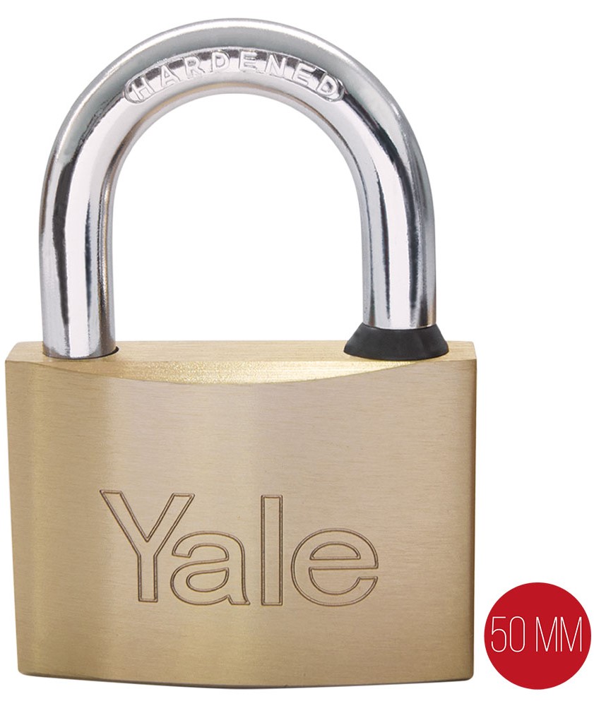 CANDADO DORADO BLISTER 50MM YALE