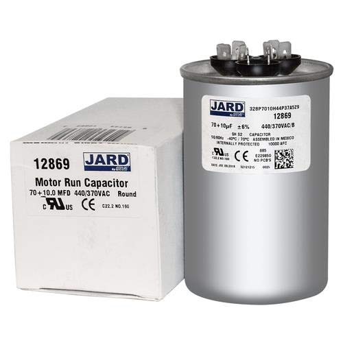 CAPACITOR 70UF DUAL VOLTAJE GRIS METAL QUALITY