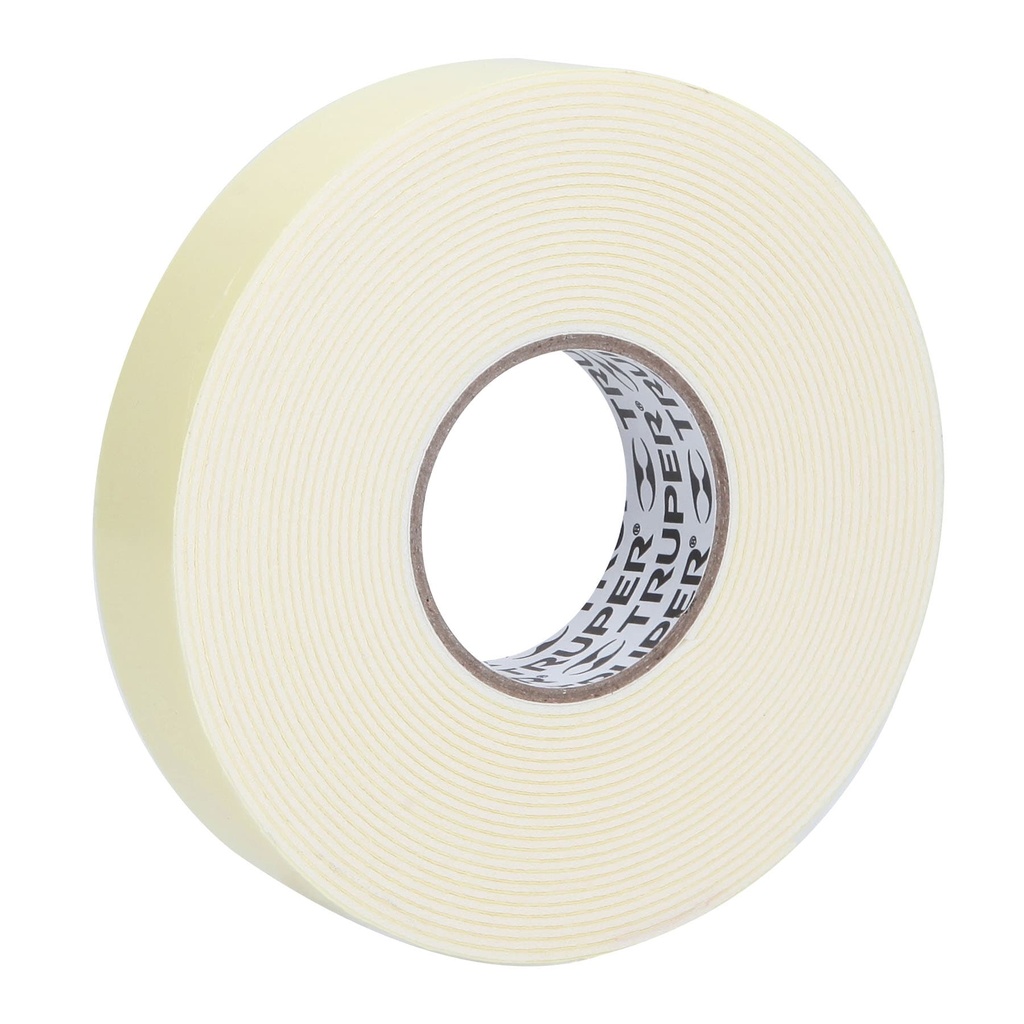 CINTA DOBLE CARA 19MM X 5M TRUPER