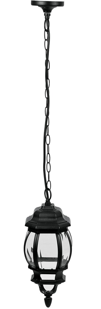 FAROL COLGANTE ALUMINIO NEGRO VOLTECK