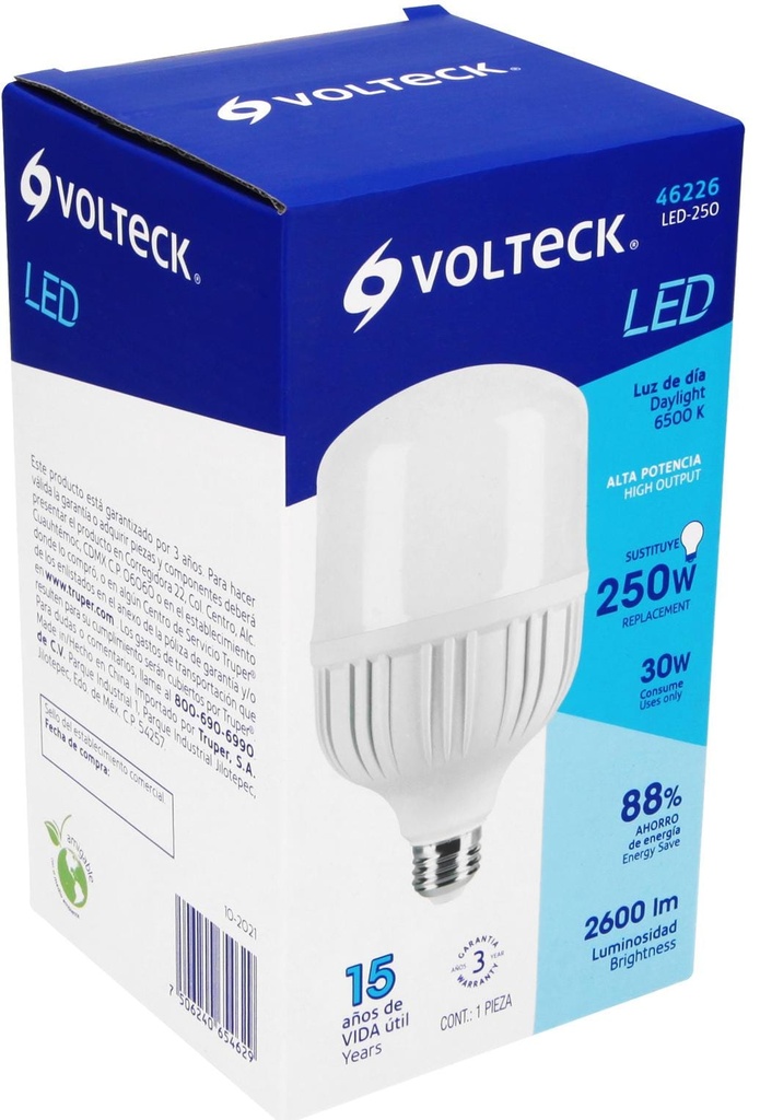 FOCO ALTA POTENCIA 30W 110V/220V VOLTECK