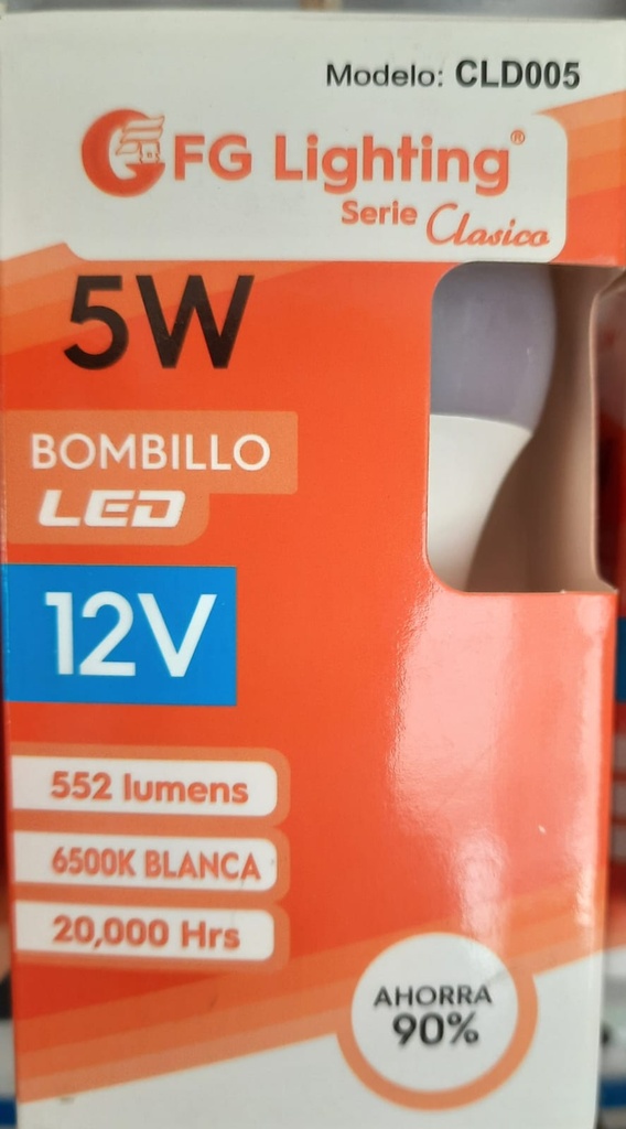 FOCO LED DE 5W 12V FG LIGHTING