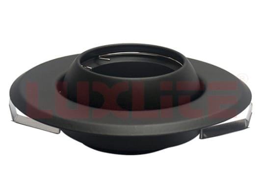 LAMPARA OJO DE BUEY DIRIGIBLE P/CAJA OCTA NEGRO LUXLITE