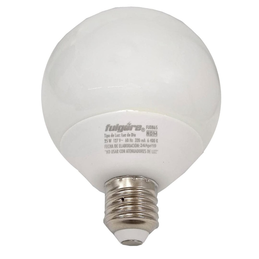 LAMPARA TIPO GLOBO 25W FULGORE