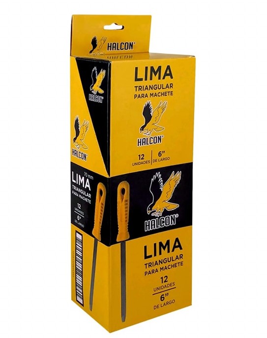 LIMA PARA MACHETE CON MANGO HALCON
