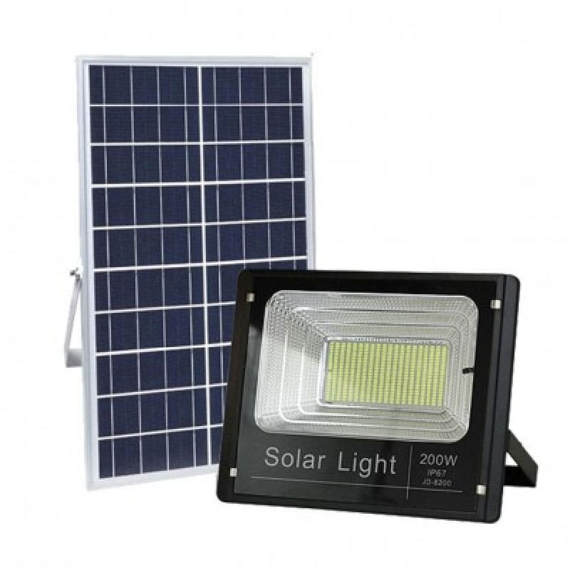 PANEL SOLAR INDUSTRIAL CON REFLECTOR DE 200W