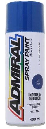 PINTURA SPRAY AZUL ADMIRAL