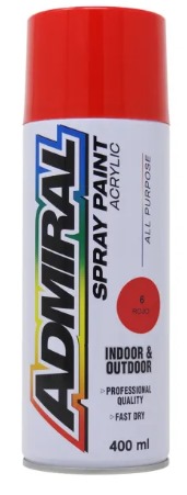 PINTURA SPRAY ROJO ADMIRAL