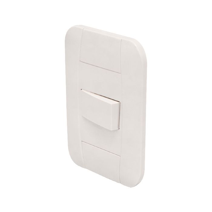 PLACA APAGADOR SENCILLO CLASICA P/CAJA FULGORE