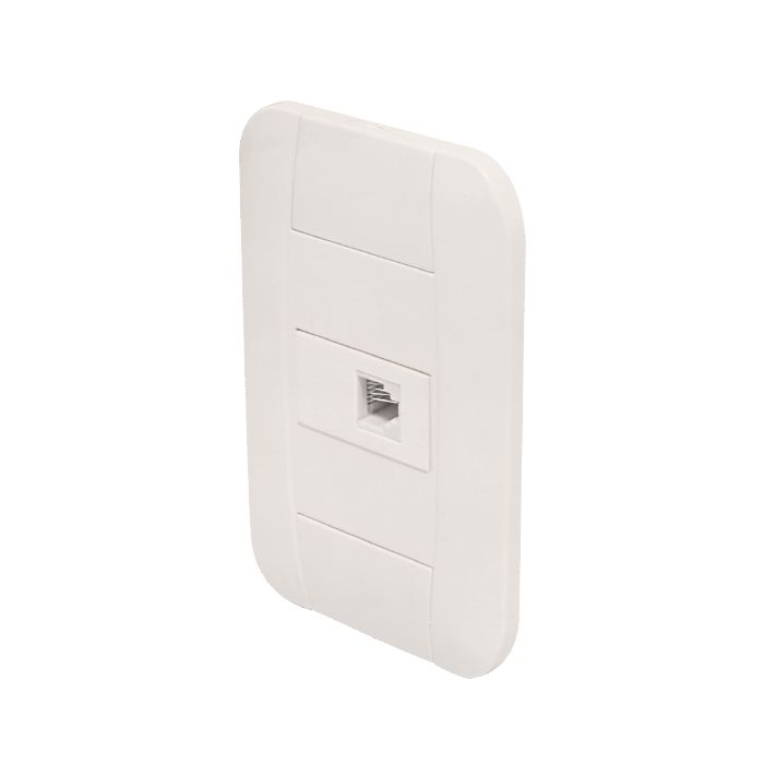PLACA CONECTOR TELEFONO CLASICA P/CAJA FULGORE