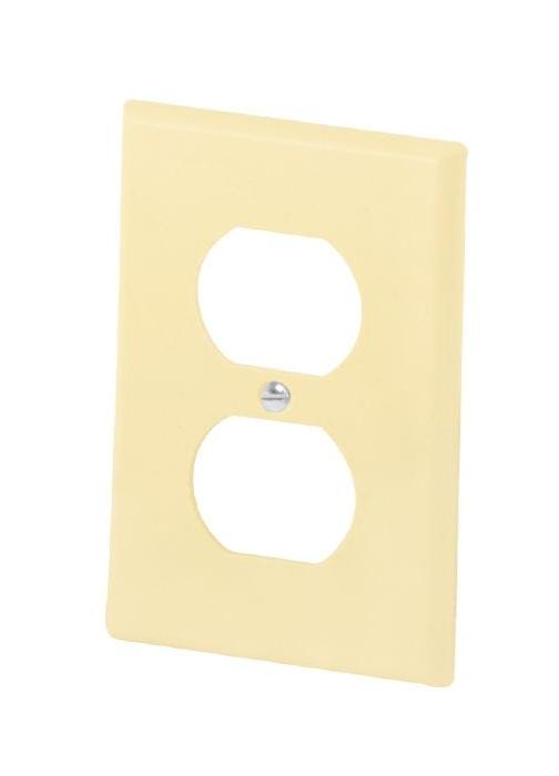 PLACA DE PLASTICO PARA CONTACTO DUPLEX FULGORE