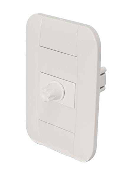PLACA DIMMER GIRATORIO CLASICA P/CAJA FULGORE
