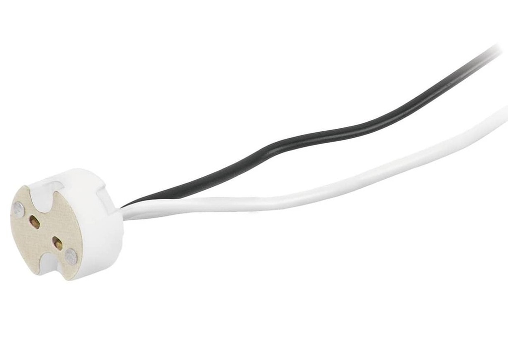 PORTALAMPARA CERAMICA BASE GU5.3 MR16 VOLTECK