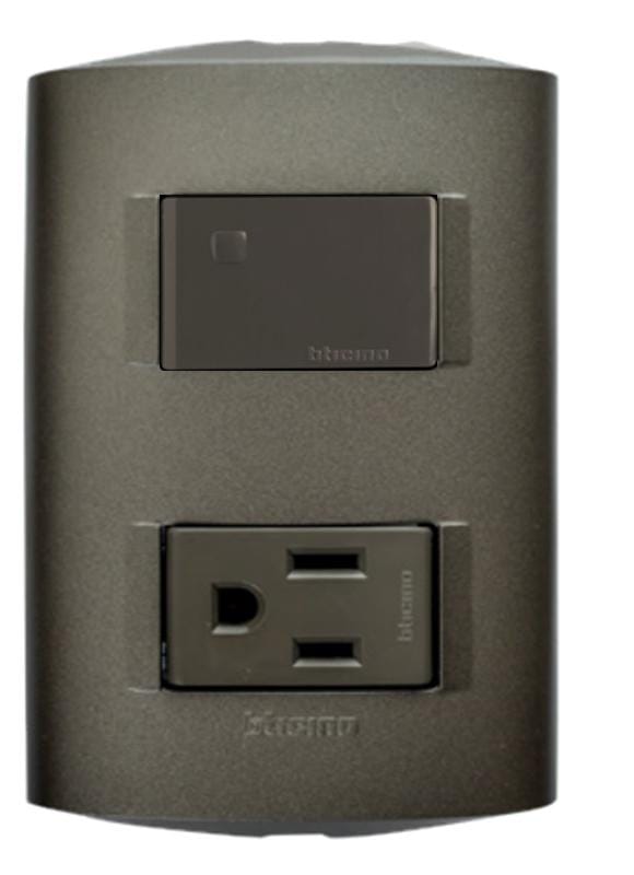 SWITCH COMBINADO 2P+T 15A MODUS STYLE TERRAMINK BTICINO