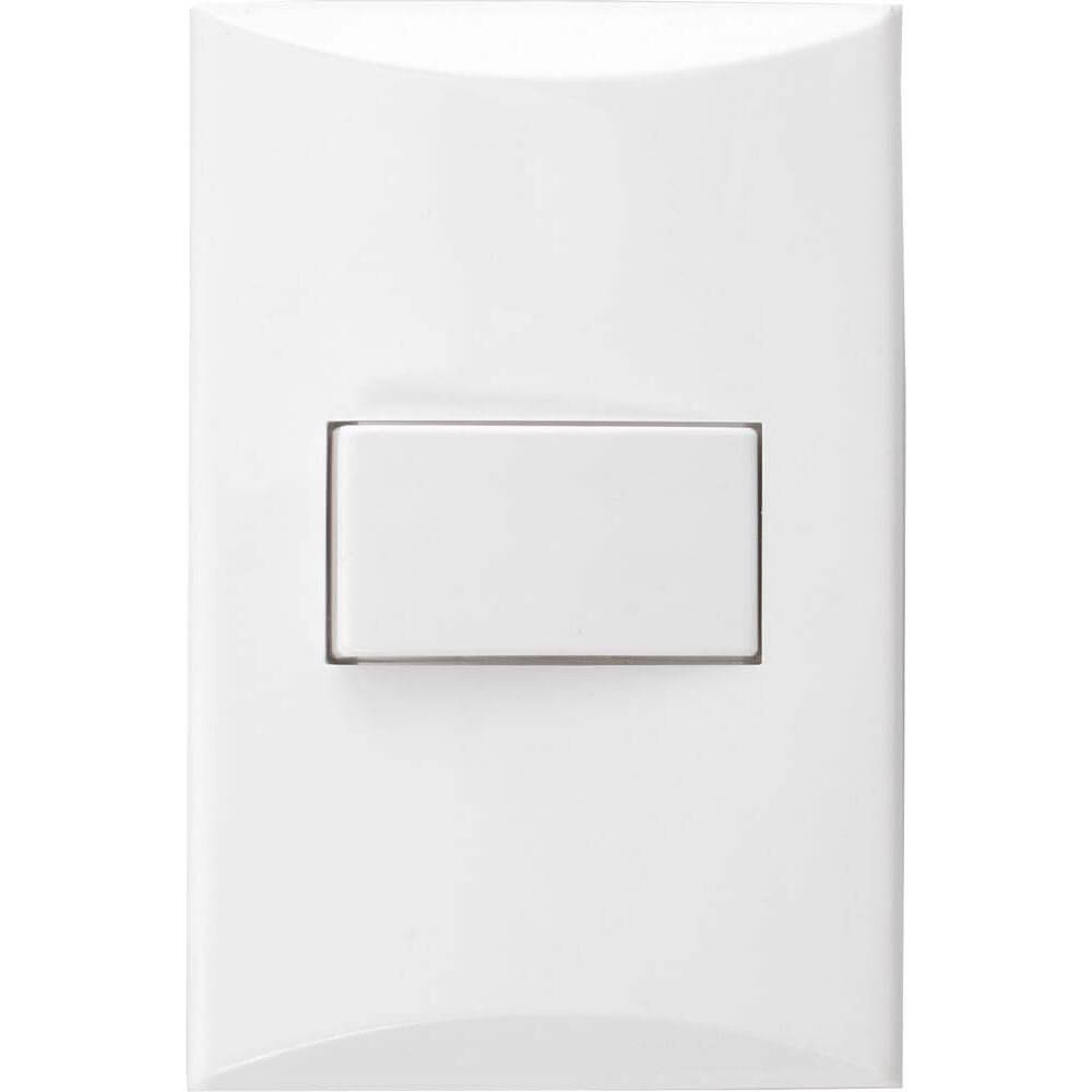 SWITCH SENCILLO 15A 125V BLANCO PLATA EAGLE