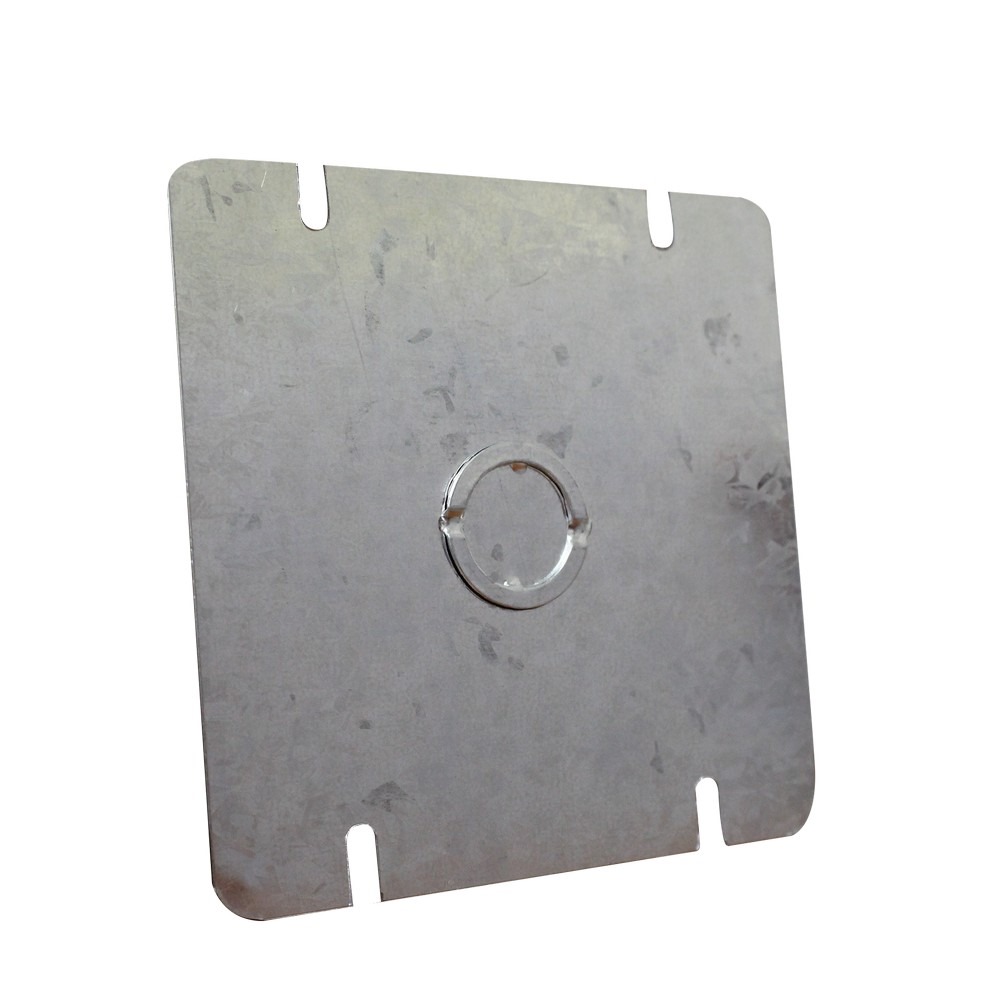 TAPA CUADRADO 5X5 C/AGUJERO GALVANIZADA