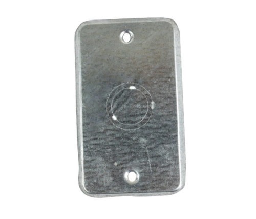 TAPA RECTANGULAR C/AGUJERO GALVANIZADA