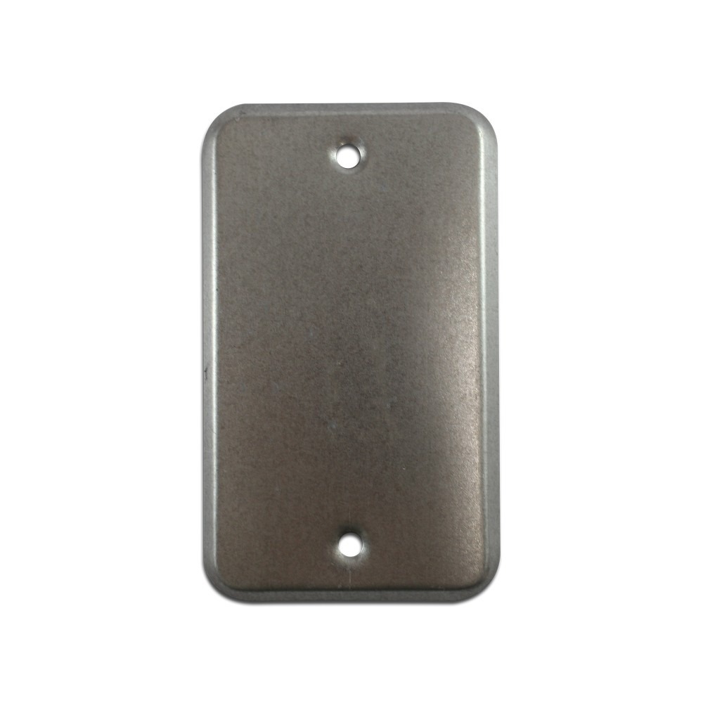 TAPA RECTANGULAR GALVANIZADA CIEGA