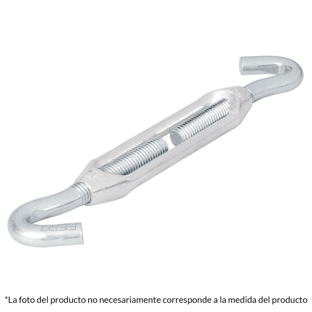 TENSOR ZINC,3/16 GANCHO GANCHO FIERO