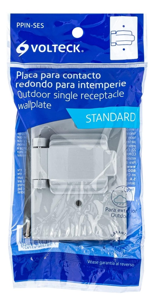 PLACA PASTICA 1 MODUL PARA INTEMPERIE VOLTECK
