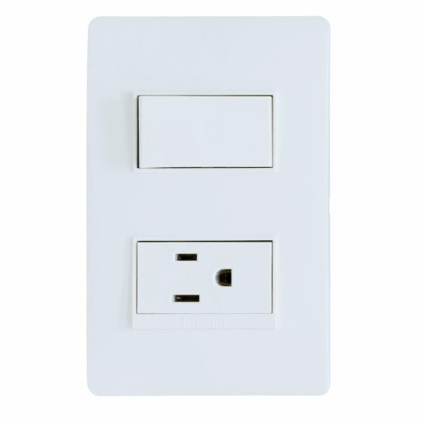 APAGADOR + TOMA  P/CAJA FG LIGHTING