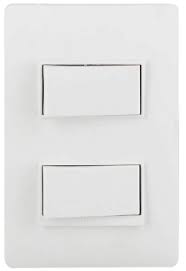 SWITCH DOBLE 15A BLANCO LUZICA BTICINO
