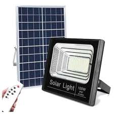 REFLECTOR SOLAR LIGHT 100 WATTS, ORO