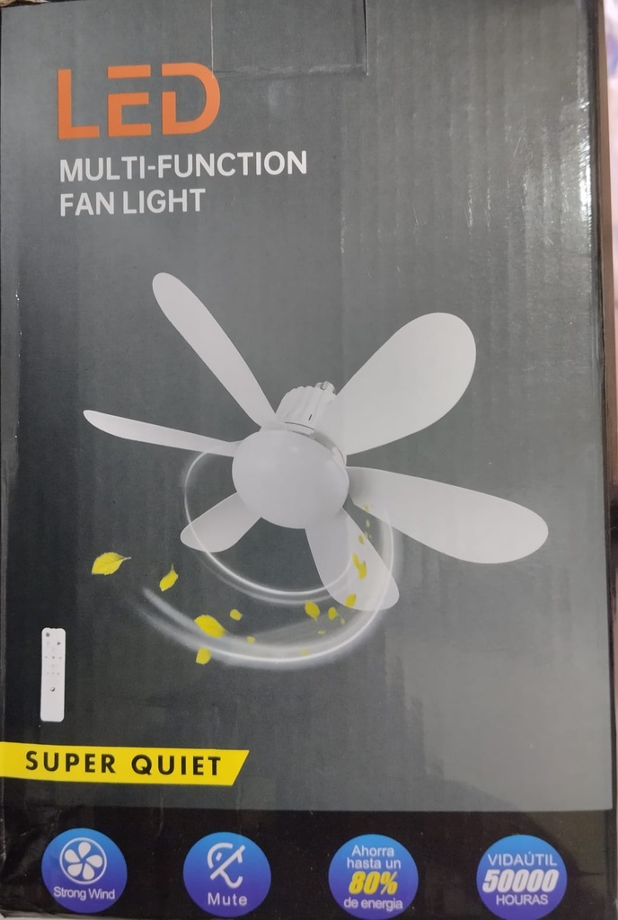 LAMPARA PARA TECHO 40W C/VENTILADOR ACEM