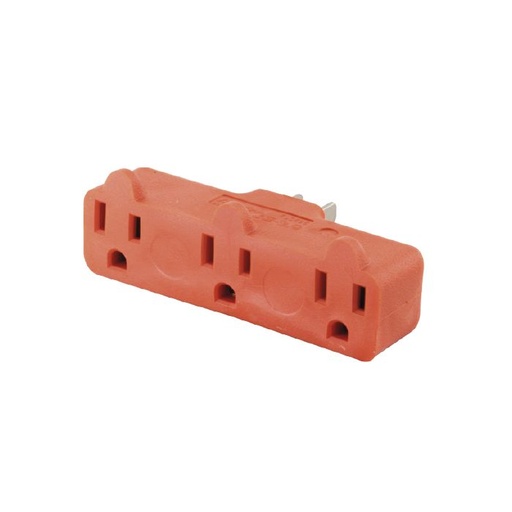 [FU0595] ADAPTADOR TRIPLE ATERRISADO DE HULE FULGORE