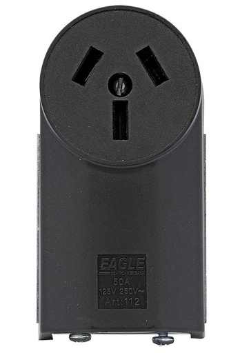 [112BK] ARMADURA 50A 125/250V P/ESTUFA S/PONER EAGLE