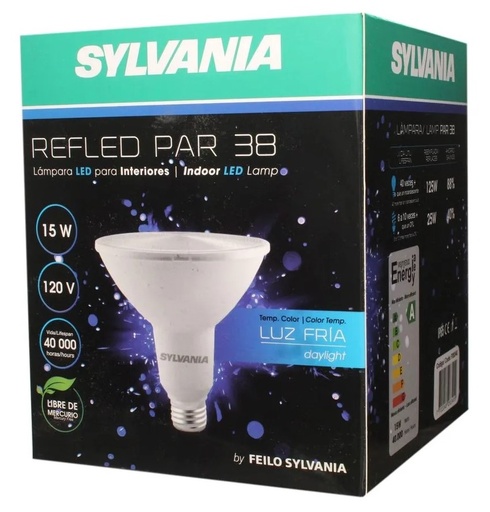 [P28340-36] BOMBILLA LED TIPO REFLECTOR PAR38 15W DL IP65 (SYLVANIA)