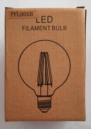 [PFL005B] BOMBILLA VINTAGE G95 DE 8W 3000K FG LIGHTING