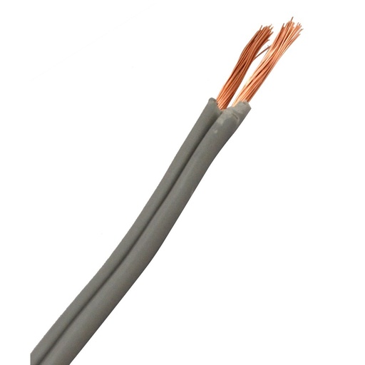 [1202] CABLE PARALELO SPT 2X12 DE COBRE GRIS (METRO)