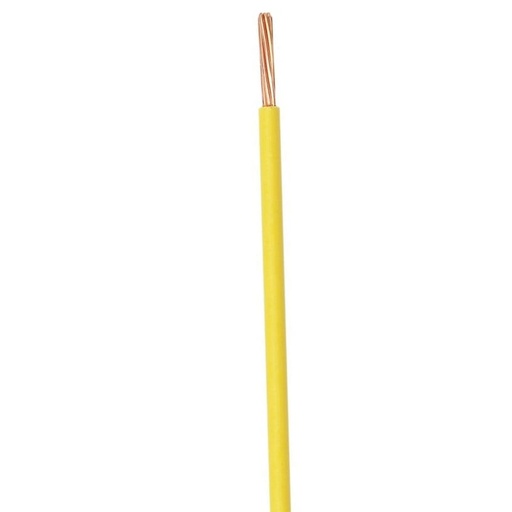 [1216] CABLE THHN #12 DE COBRE AMARILLO (METRO)