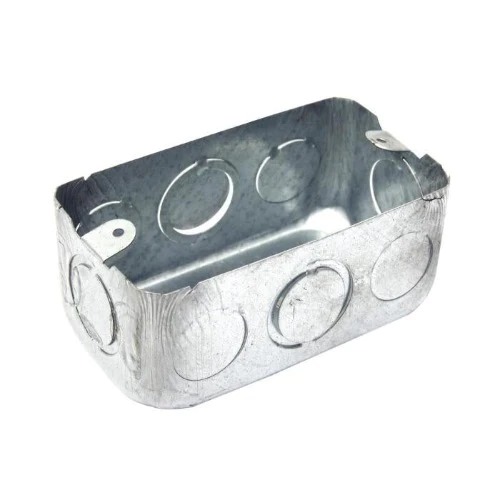 [3202] CAJA RECTANGULAR GALVANIZADA