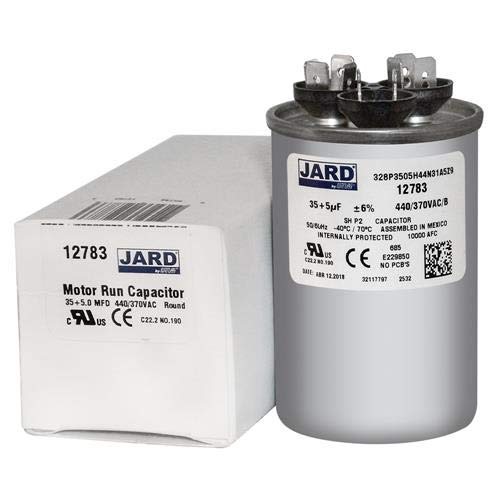 [35UF2] CAPACITOR 35UF DUAL VOLTAJE GRIS METAL JARD