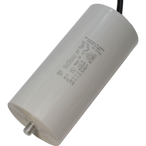 [80UF3] CAPACITOR CON CABLE 80UF